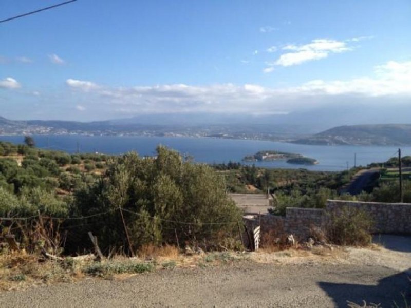 Sternes Kreta, Sternes: Gründstück mit dem Panoramablick auf das Meer von Sternes Edge Grundstück kaufen